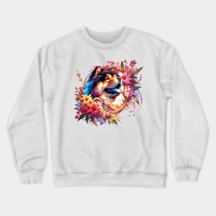 Chow Chow Joyful Mothers Day Dog Mom Gift Crewneck Sweatshirt